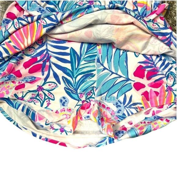 Lilly Pulitzer Size S Samia Off-the-Shoulder Romper Rainforest Retreat Print NWT - Picture 9 of 12